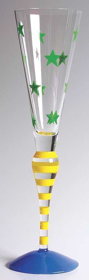 Clown Fluted Champagne by Orrefors-1