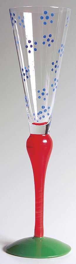 Clown Fluted Champagne by Orrefors-1