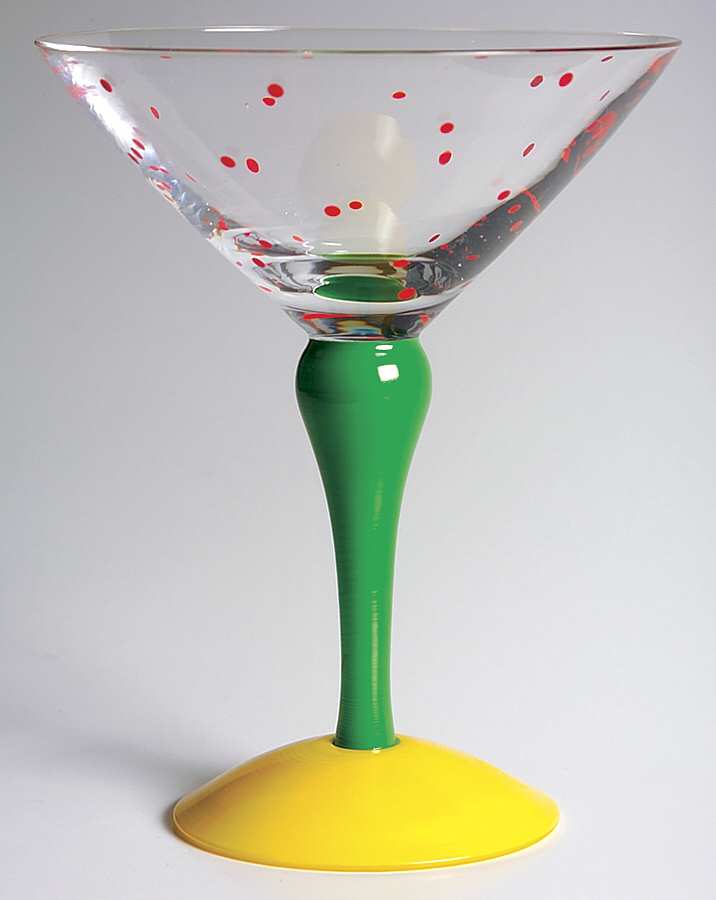 Clown Martini Glass by Orrefors-1