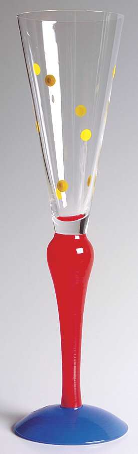 Clown Fluted Champagne by Orrefors-1