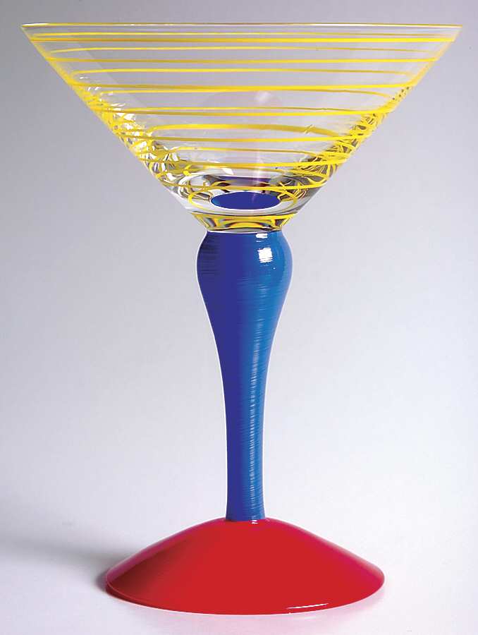 Clown Martini Glass by Orrefors-1