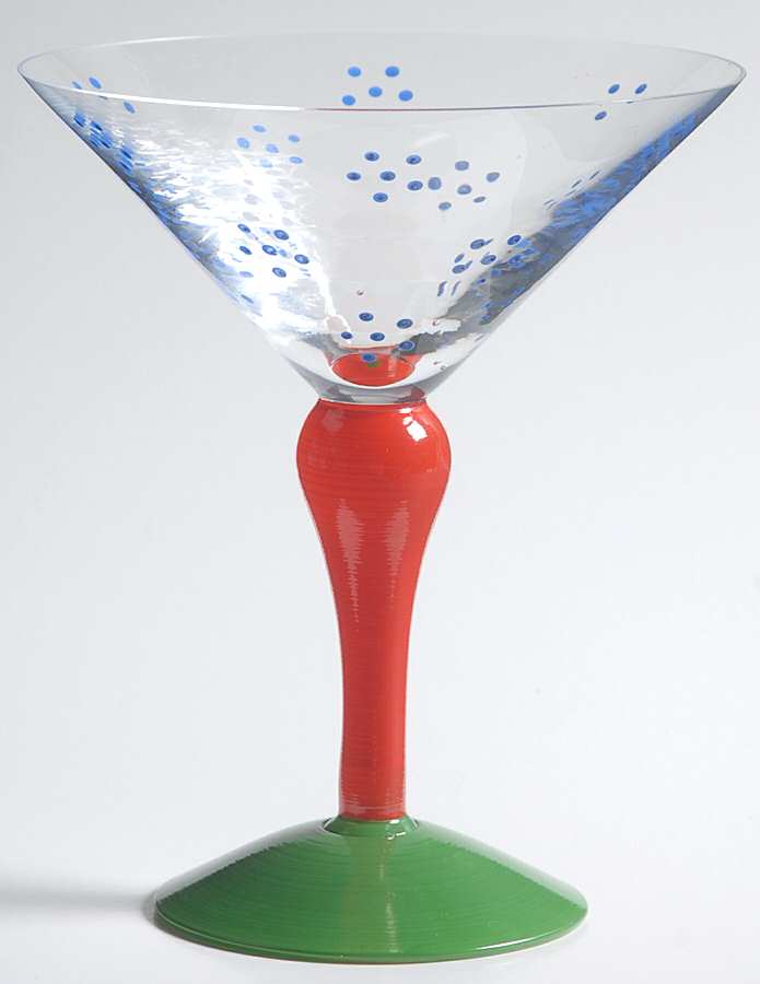 Clown Martini Glass by Orrefors-1