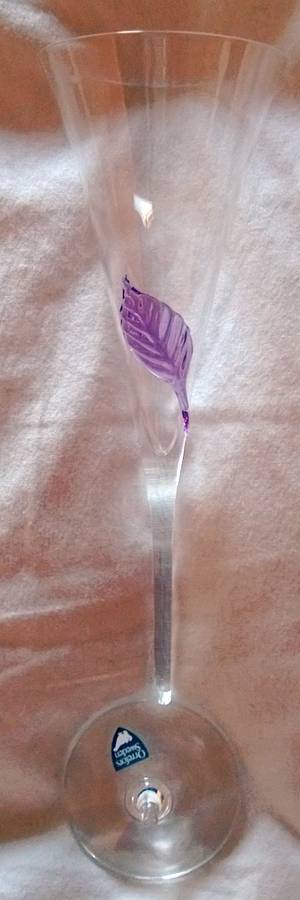 Diva Anna Amethyst Fluted Champagne by Orrefors-1