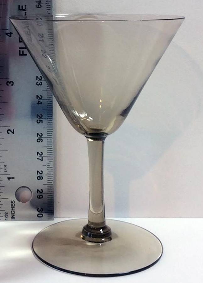 Fantasy Gray Martini Glass by Orrefors-1