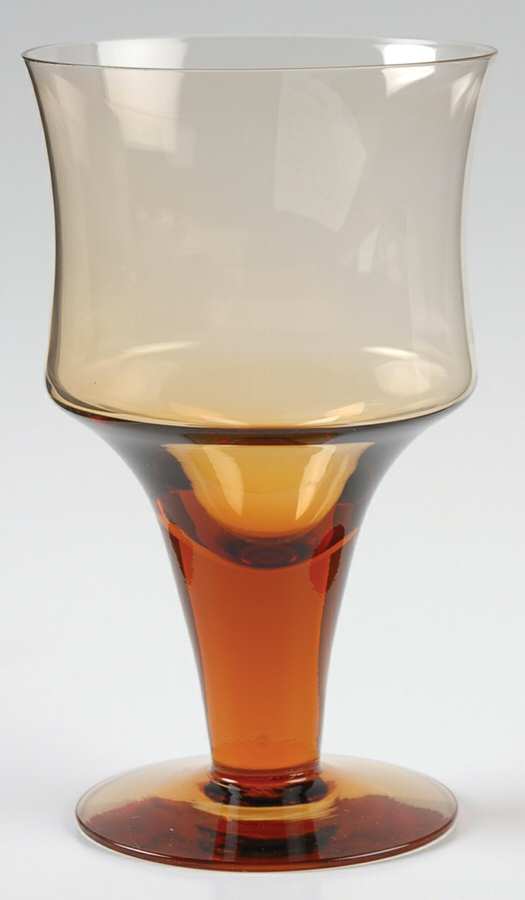 Festival Amber Wine Glass by Orrefors-1