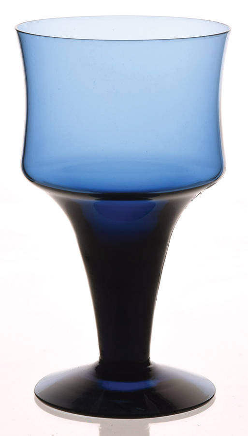 Festival Midnight Blue Wine Glass by Orrefors-1