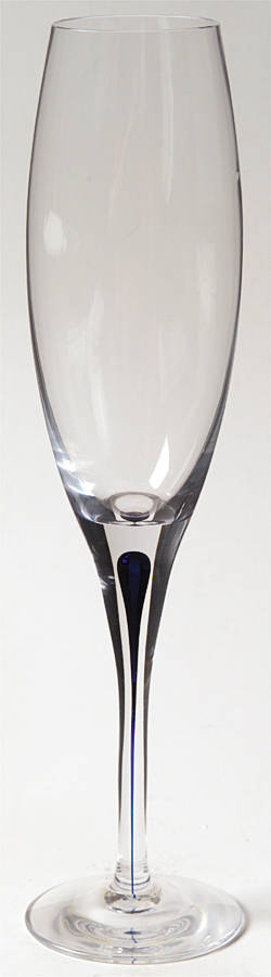Intermezzo Blue Fluted Champagne by Orrefors-1