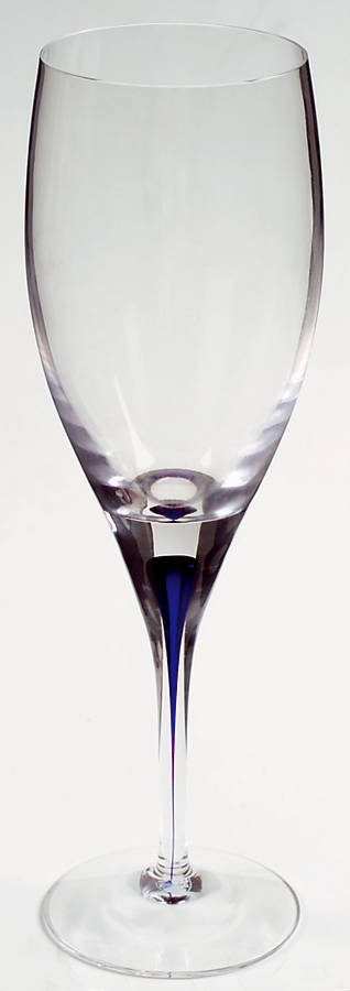 Intermezzo Blue Water Goblet by Orrefors-1