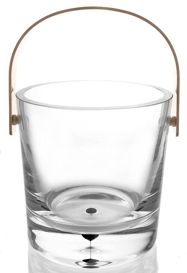 Intermezzo Blue Ice Bucket by Orrefors-1