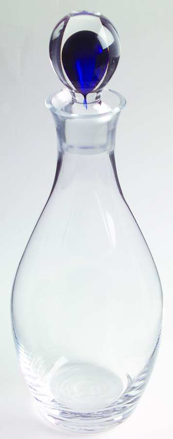 Intermezzo Blue Decanter & Stopper by Orrefors-1