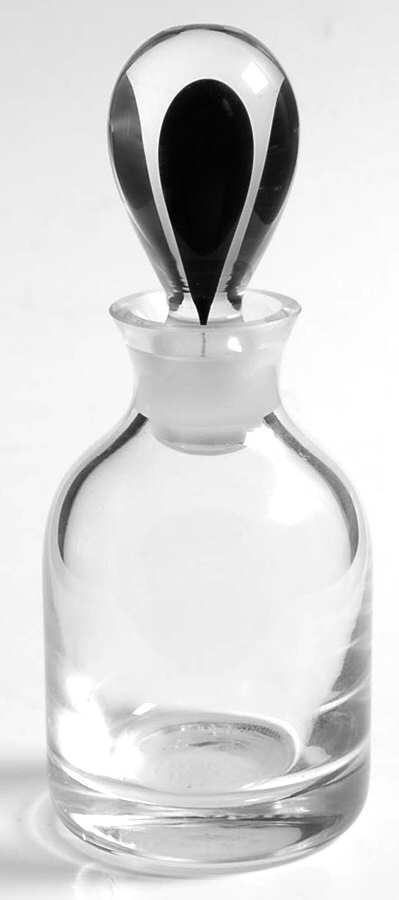 Intermezzo Blue Perfume Bottle & Stopper by Orrefors-1