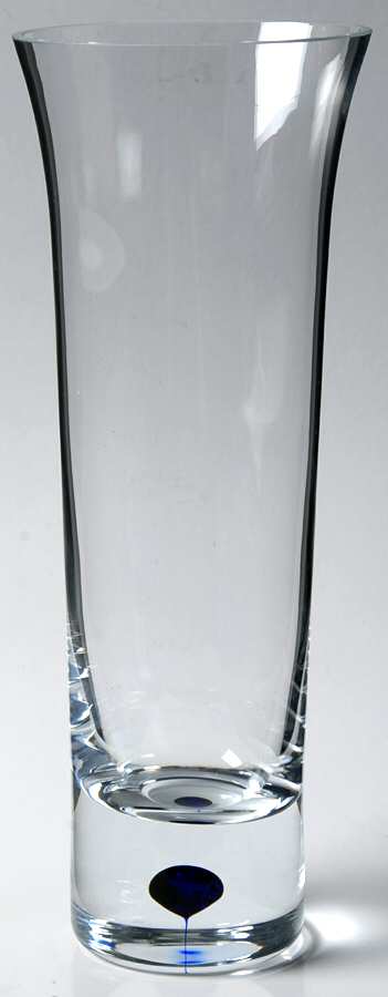 Intermezzo Blue 8" Flower Vase by Orrefors-1