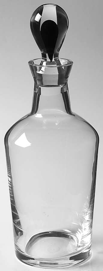 Intermezzo Black Wine Decanter & Stopper by Orrefors-1