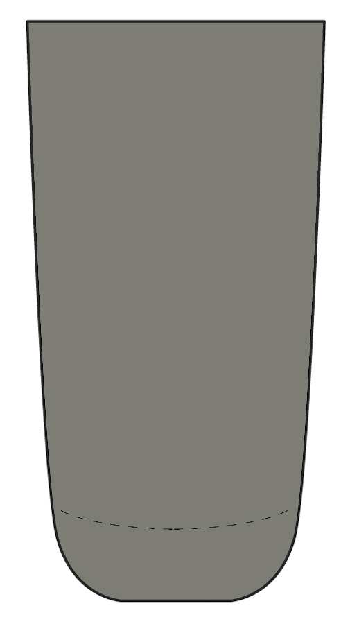 Karl Smoke (Plain Barware) Highball Glass by Orrefors-1
