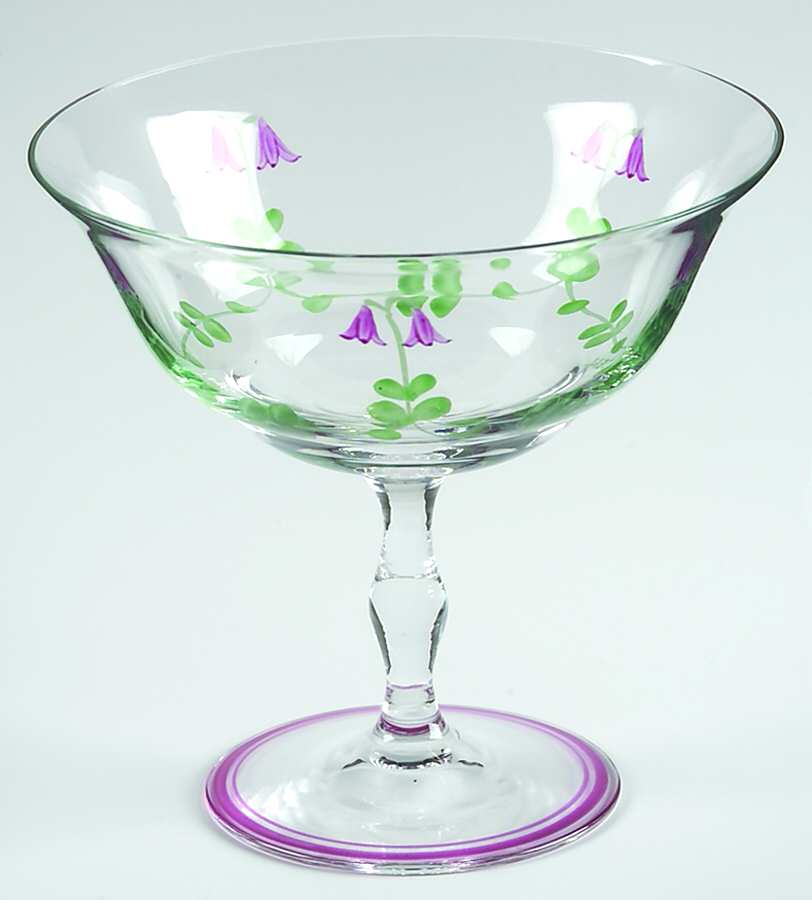 Linnea Footed Dessert by Orrefors-1
