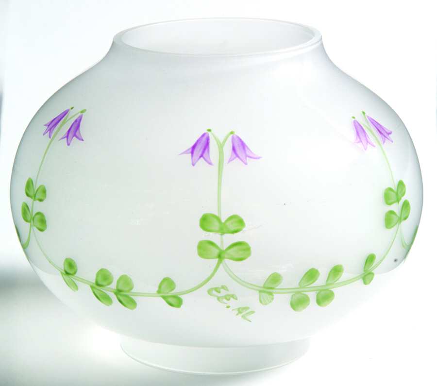 Linnea Hurricane Lamp, Globe Only by Orrefors-1