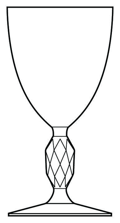 Marquis Water Goblet by Orrefors-1