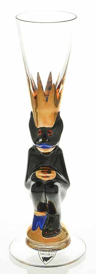 Nobel Black Schnapps by Orrefors-1