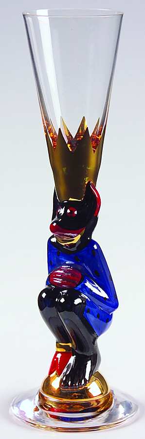 Nobel Blue Schnapps by Orrefors-1