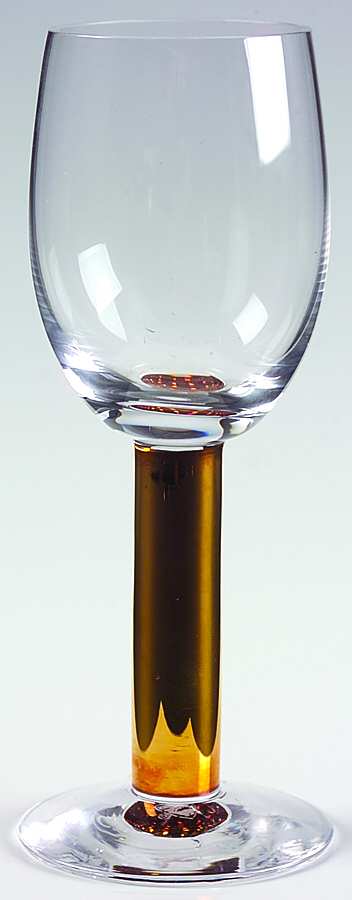 Nobel Gold White Wine Glass by Orrefors-1