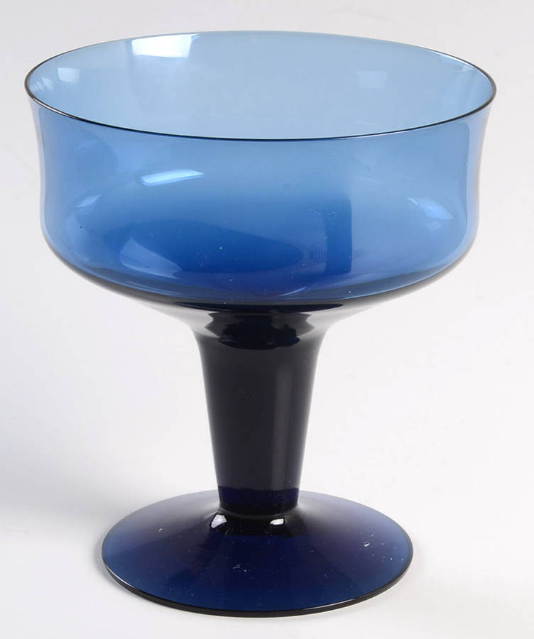 Patio Midnight Blue Champagne/Tall Sherbet by Orrefors-1