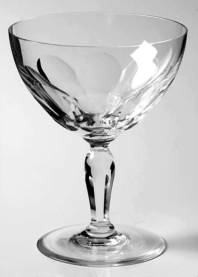 Petal Champagne/Tall Sherbet by Orrefors-1