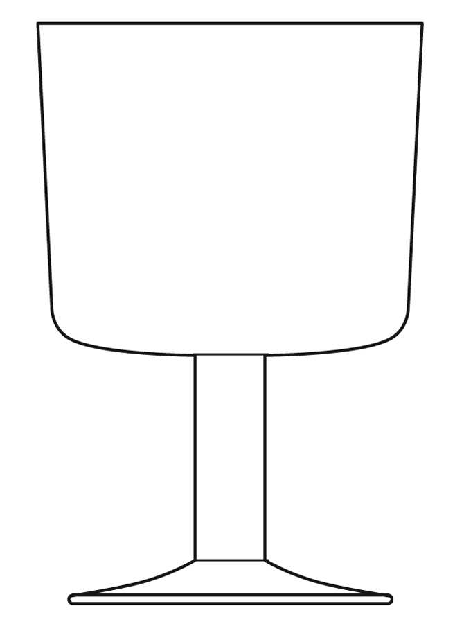 Picnic (Student) Water Goblet by Orrefors-1