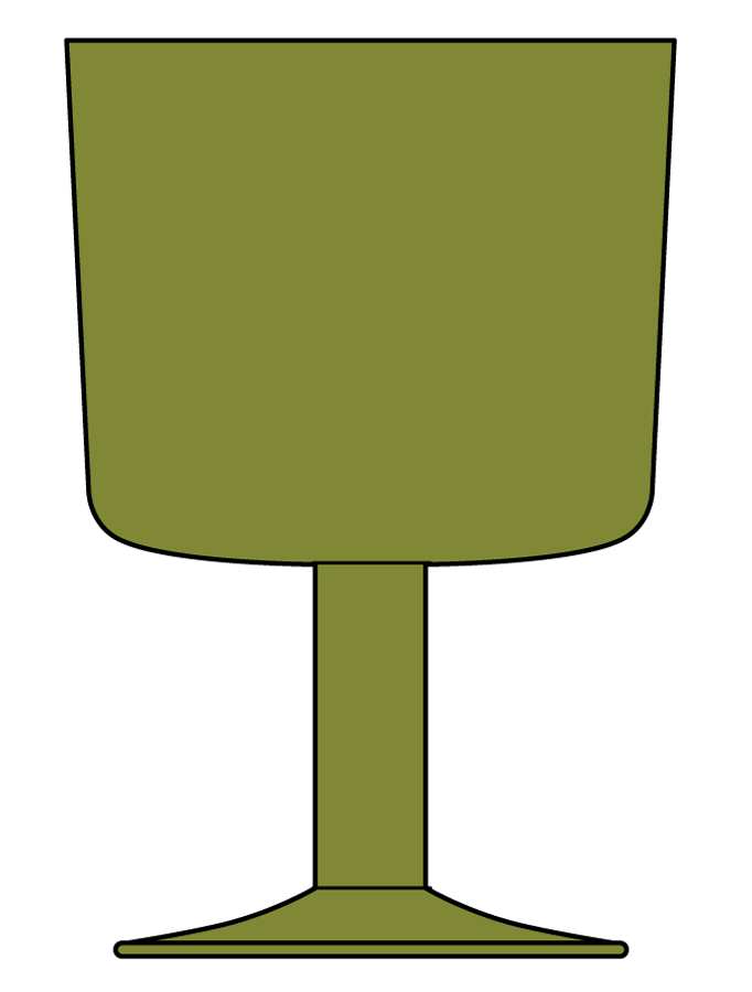 Picnic Glade Green Water Goblet by Orrefors-1