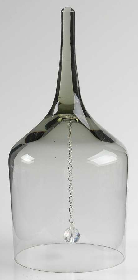 Rhapsody Smoke Bell Made From Goblet by Orrefors-1