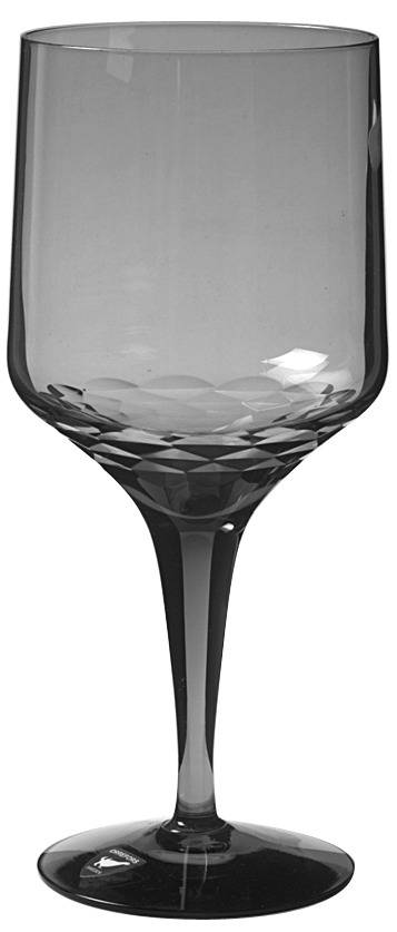 Seamist Grey Water Goblet by Orrefors-1