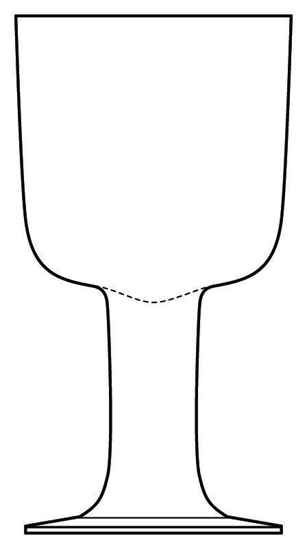 Studio Water Goblet by Orrefors-1