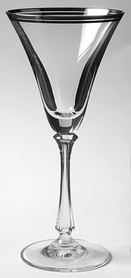 Wedding Bands Water Goblet by Oscar de la Renta-1