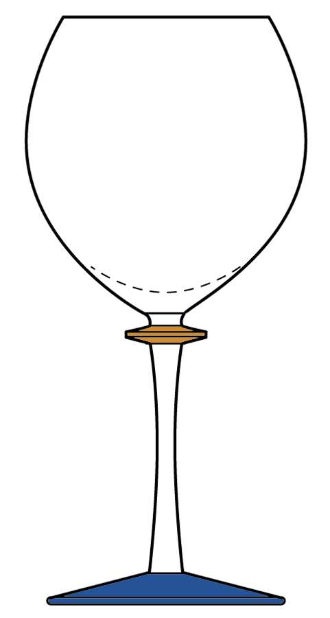 Pepperoni Water Goblet by Orrefors-1