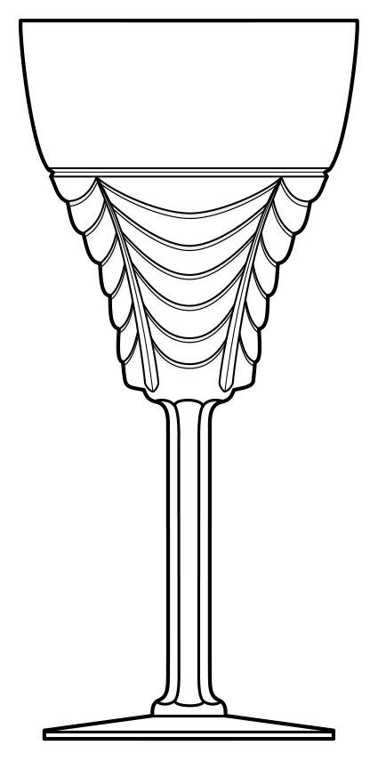 ORR8 Water Goblet by Orrefors-1
