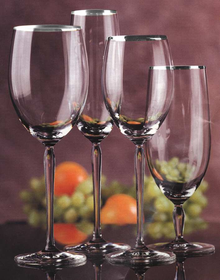 Carisma Platinum Water Goblet by Oneida-1