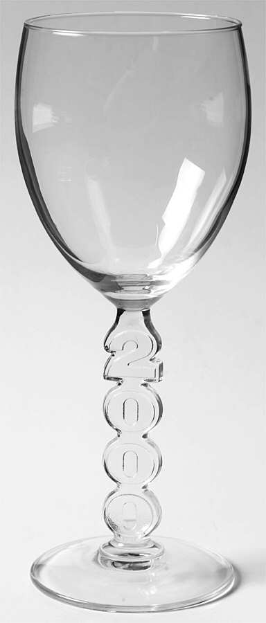 Y2000 Clear Water Goblet by Oneida-1