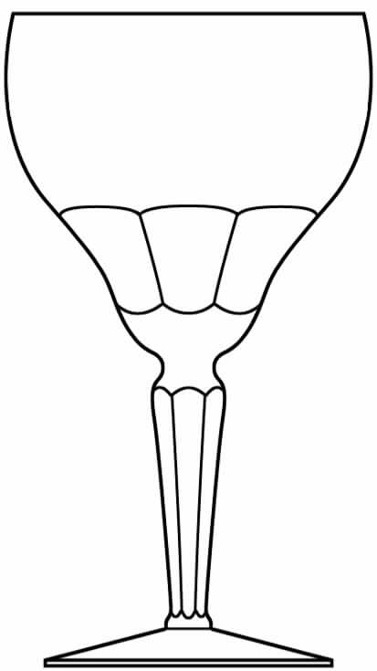 Bertha Water Goblet by Oertel (Germany)-1