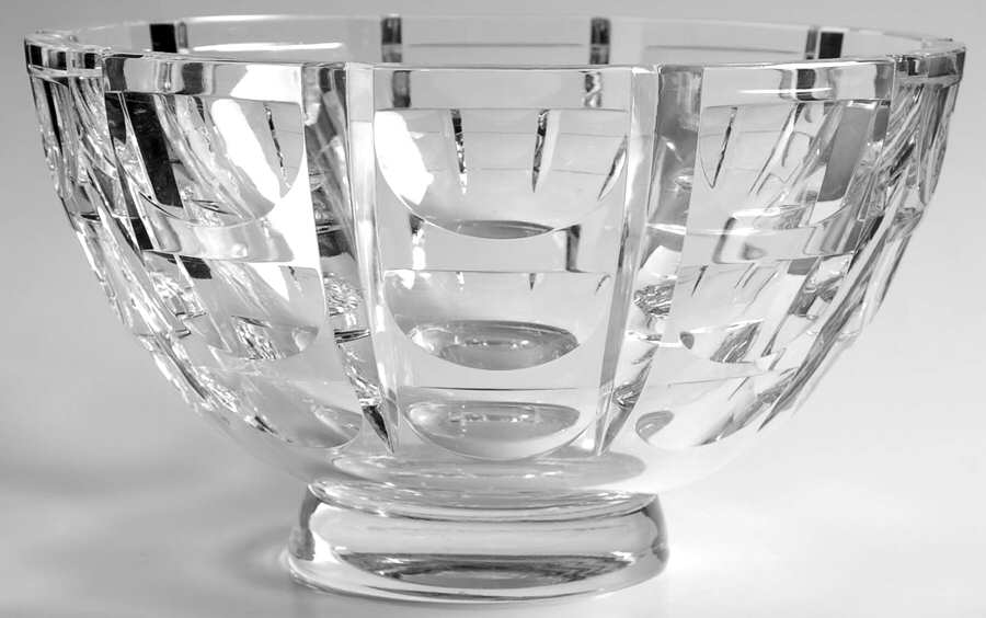 Thousand Windows 9" Round Bowl by Orrefors-1