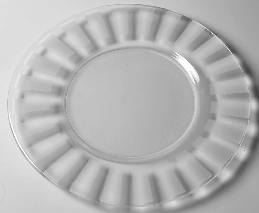 Clara 11" Sandwich Plate by Orrefors-1