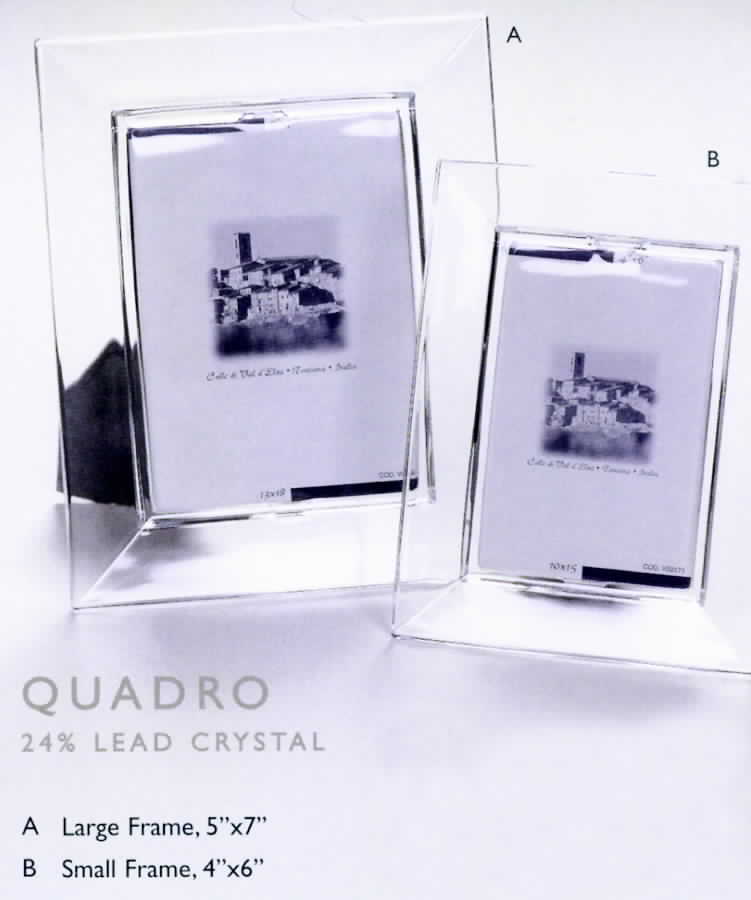 Quadro Frame-Holds 5" X 7" Photo by Oneida-1