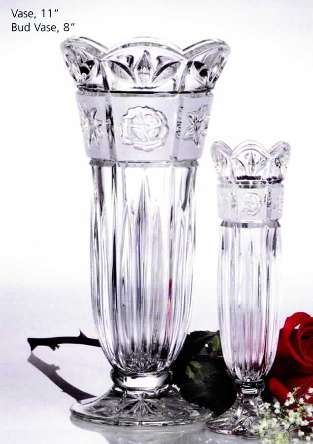 Crystal Garden 10" Straight Vase by Oneida-1