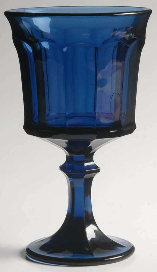 Entree Blue Water Goblet by Oneida-1