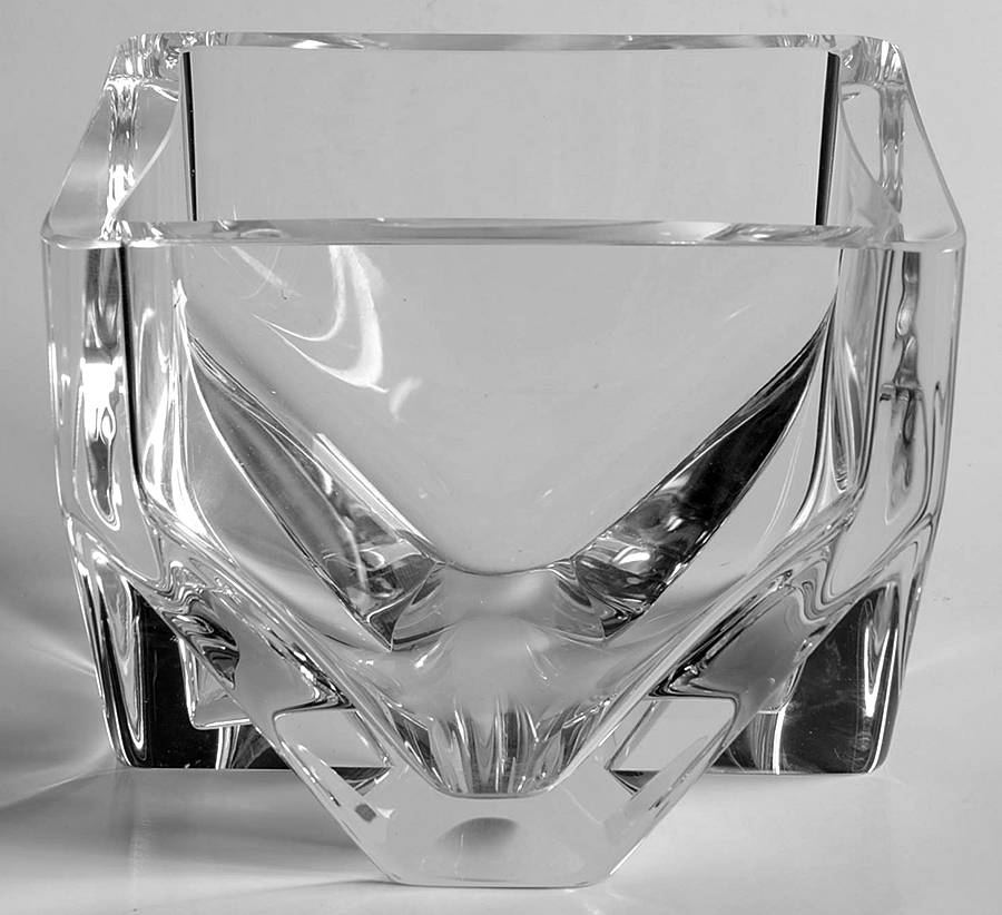 Excess Square Bowl 5" by Orrefors-1