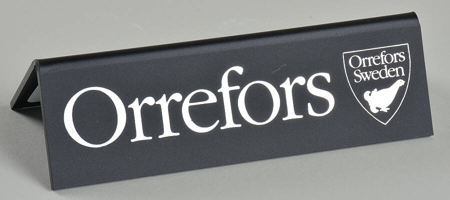 Advertising Signs Plastic Sign 2 by Orrefors-1