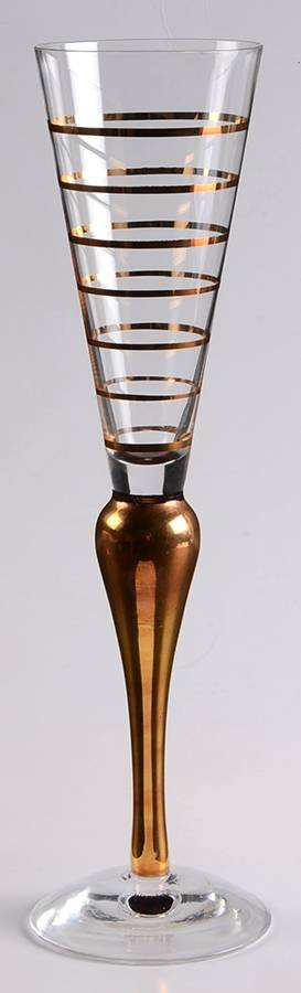 Celebration Gold Fluted Champagne by Orrefors-1
