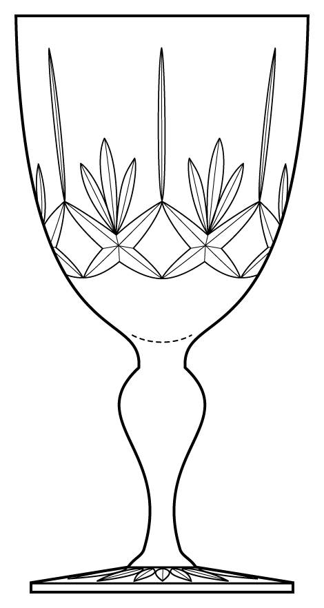ONC6 Water Goblet by Oneida-1