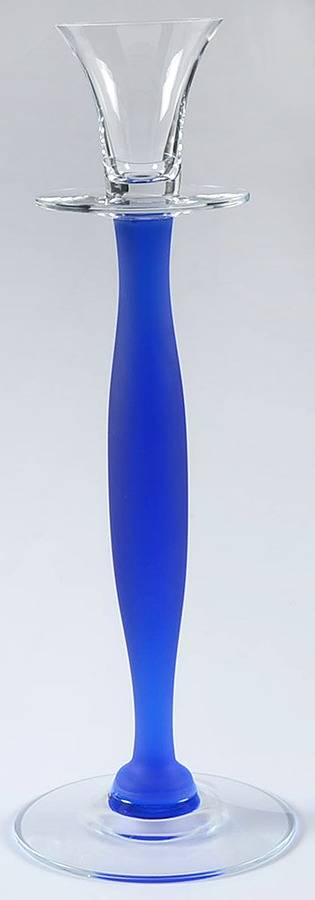 Celeste 11" Tall Single Light Candlestick by Orrefors-1
