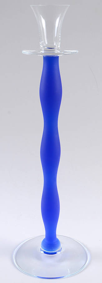 Celeste 14" Tall Single Light Candlestick by Orrefors-1