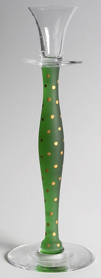 Celeste 11" Tall Single Light Candlestick by Orrefors-1