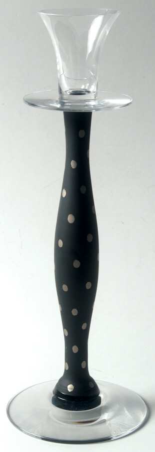 Celeste 11" Tall Single Light Candlestick by Orrefors-1